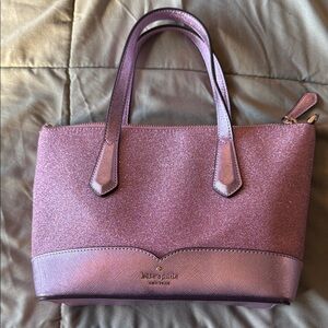 Kate Spade Pink Glitter Tote